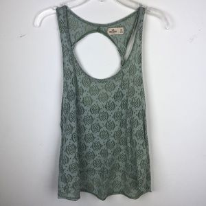 Hollister Green Tank Top